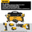 DeWALT DCK449P2 20V MAX XR Brushless 4 Tool Combo Kit w/ 5.0AH Batteries