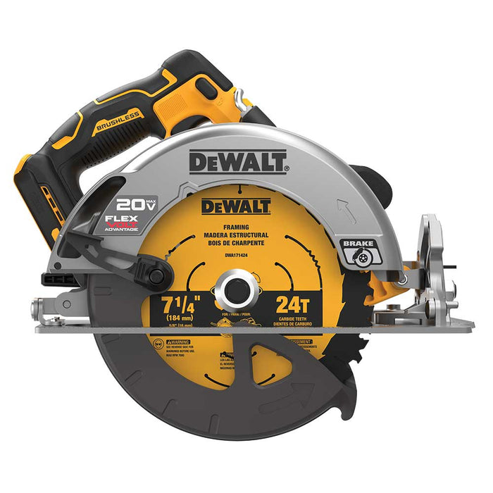 DeWALT DCS573B 20V MAX FLEXVOLT 7-1/4" Cordless Circular Saw - Bare Tool