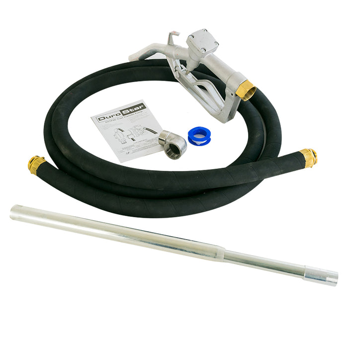 DuroStar DSTP20 12-Volt 20-Gpm Ball Bearing Cast Iron Fuel Transfer Pump
