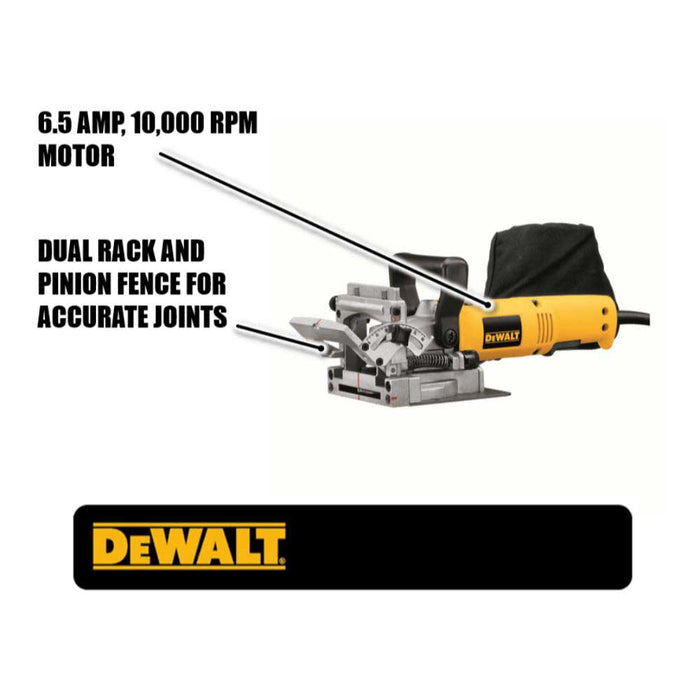 DeWALT DW682K Heavy-Duty Plate Joiner Kit 120V 6.5 Amps
