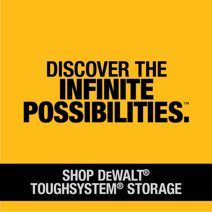 DeWALT DWMT45402 1/4"-3/8" Mechanic Tool Set w/ToughSystem 2.0 Tray/Lid -131 PC