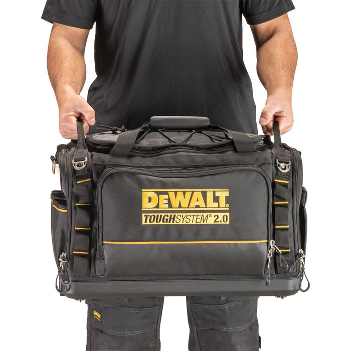 DeWALT DWST08350 TOUGHSYSTEM 2.0 Durable 1680D Jobsite Tool Bag w/ 50 Pockets