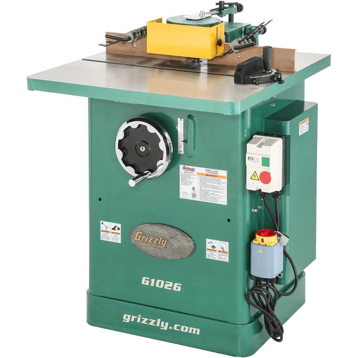 Grizzly G1026 240V 3 HP Shaper