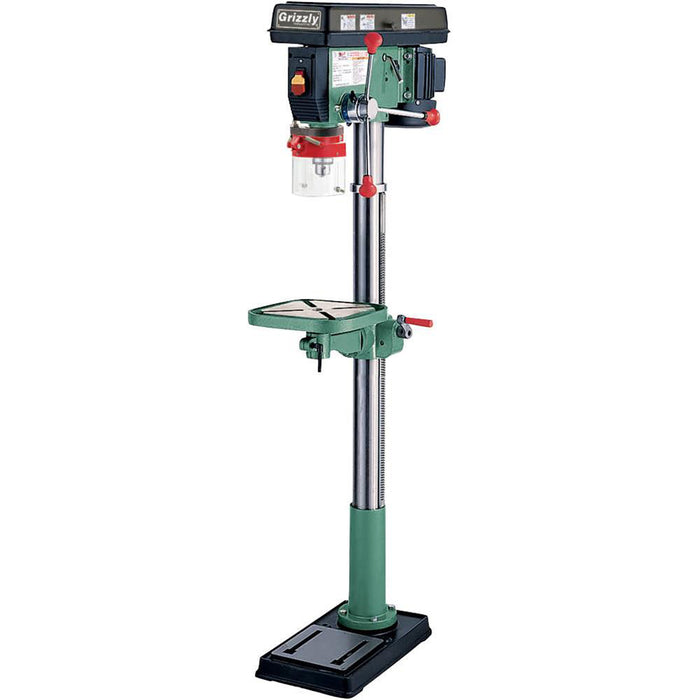 Grizzly G7944 120V 14 Inch 12 Speed Heavy-Duty Floor Drill Press