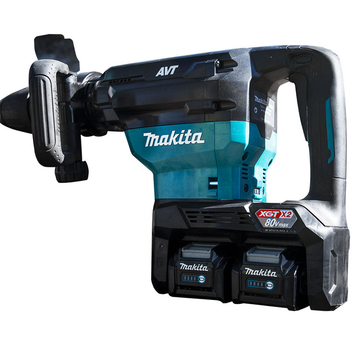 Makita GMH02PM 40V X2 80V max XGT Brushless 28 lb. AVT Demolition Hammer Kit