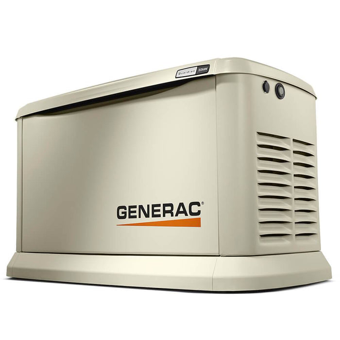 Generac 70422 22/19.5,000-Watt Aluminum Wi-Fi Air-Cooled Standby Generator