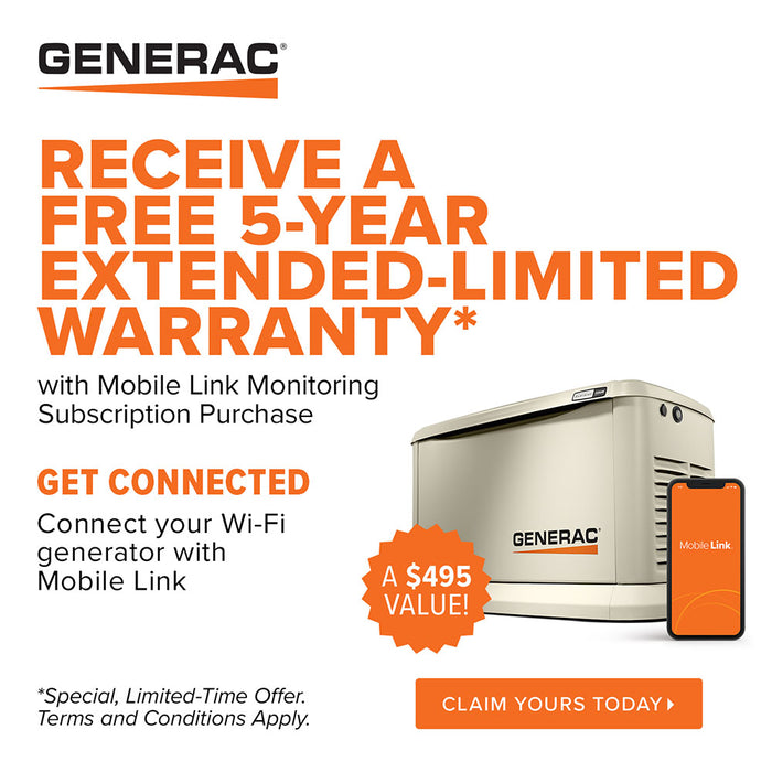 Generac 7223 14kW Guardian Home Backup Standby Generator w/ Free Mobile Link