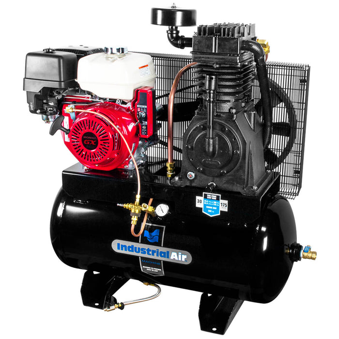 Industrial Air IH1393075 30 Gallon 13 HP Truck Mount Air Compressor w/Engine