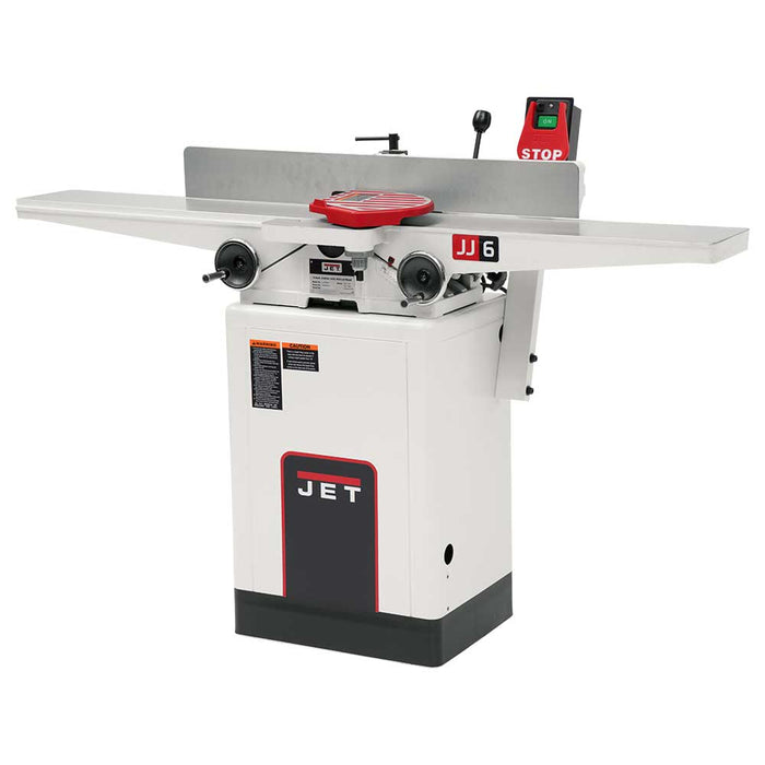 Jet JJ-6HHDX, 6" Long Bed Jointer with Helical Head Kit 708466DXK