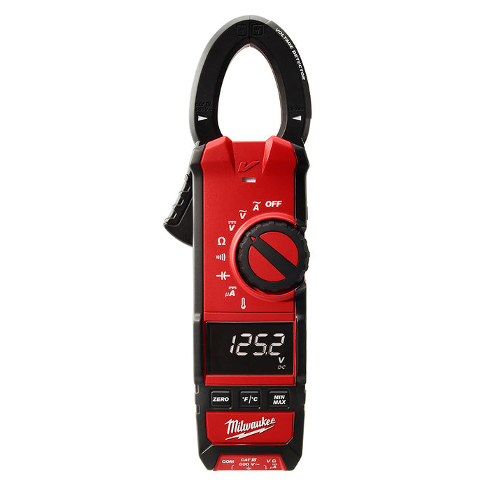 Milwaukee 2236-20 600A HVAC/R Cordless Clamp Meter w/ 1.30" Jaw Opening