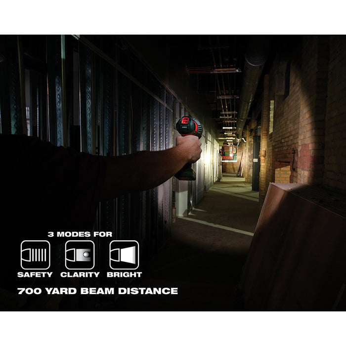 milwaukee 700 lumen flashlight m12 Milwaukee 2353-20 M12 12V Trueview Led Spotlight