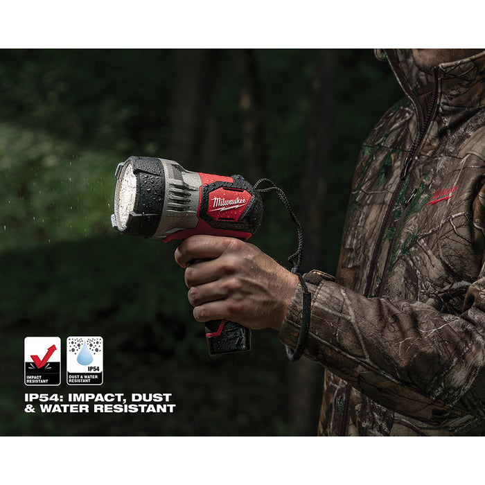 milwaukee 2355-20 m12 led metal flashlight Milwaukee 2353-20 M12 12V Trueview Led Spotlight
