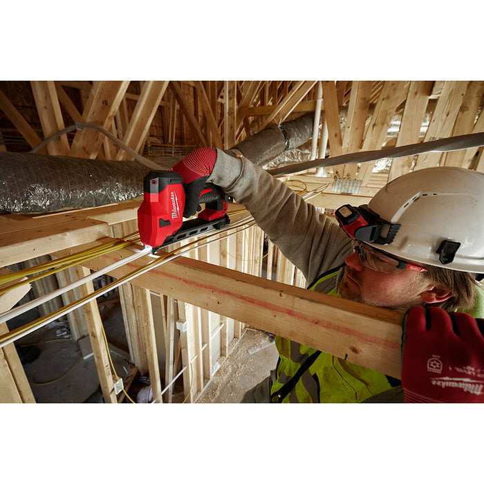 Milwaukee 2448-20 M12 12V Li-Ion Cable Stapler w/ 1800 Staples - Bare Tool