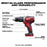 Milwaukee 2695-24B M18 18V 4 Tool Cordless Combo Kit w/ Circular Saw and Impact
