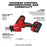 Milwaukee 2695-24C M18 18V 4 Tool Cordless Combo Kit w/ Circular Saw and Grinder