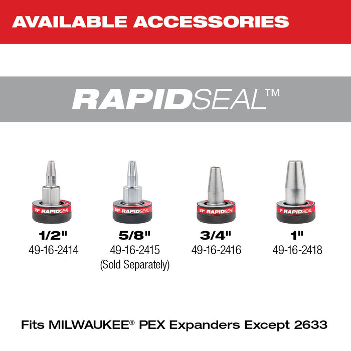 Milwaukee 2532-20 M12 FUEL 12V ProPEX Expander w/ RAPID SEAL Heads - Bare Tool