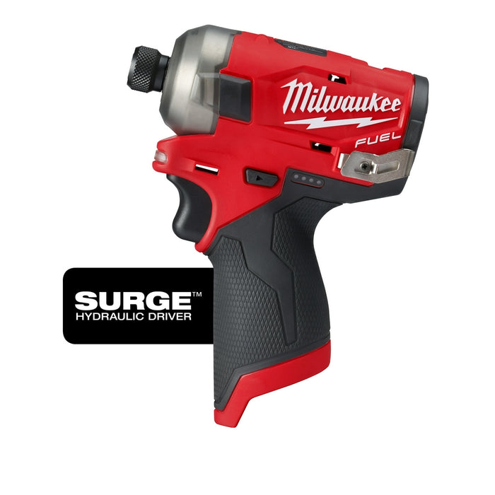 Milwaukee 2551-20 M12 FUEL SURGE 1/4 Inch Hex Hydraulic Driver - Bare Tool