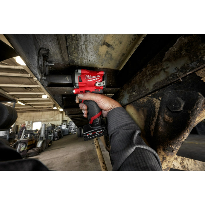 Milwaukee 2555P-20 M12 FUEL 12V 1/2-Inch Pin Impact Wrench - Bare Tool