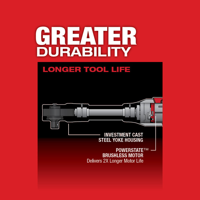 Milwaukee 2560-80 M12 FUEL 3/8" Cordless Extended Reach Ratchet - Bare Tool