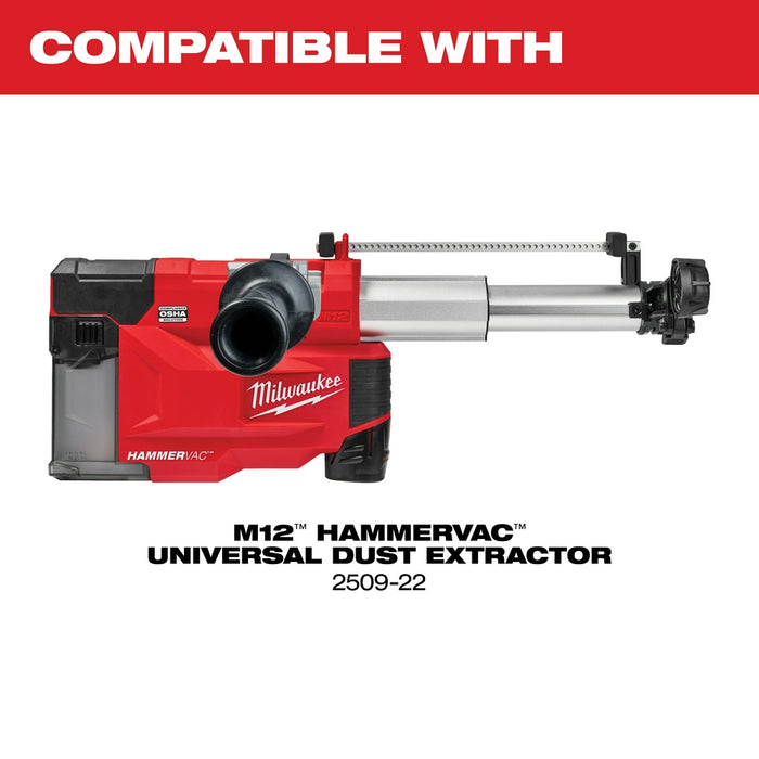Milwaukee 2612-20 M18 18V 5/8" SDS Plus Rotary Hammer w/ Depth Rod - Bare Tool