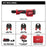 Milwaukee 2674-22C M18 18V Short Throw Press Tool Kit w/ PEX Crimp Jaws