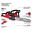 Milwaukee 2727-21HDCH M18 FUEL 18V 16" Cordless Chainsaw w/Extra Replacement Chain