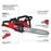 Milwaukee 2727-21HDT6 M18 FUEL 18V Cordless 2 Tool Trimmer/Chainsaw Combo Kit