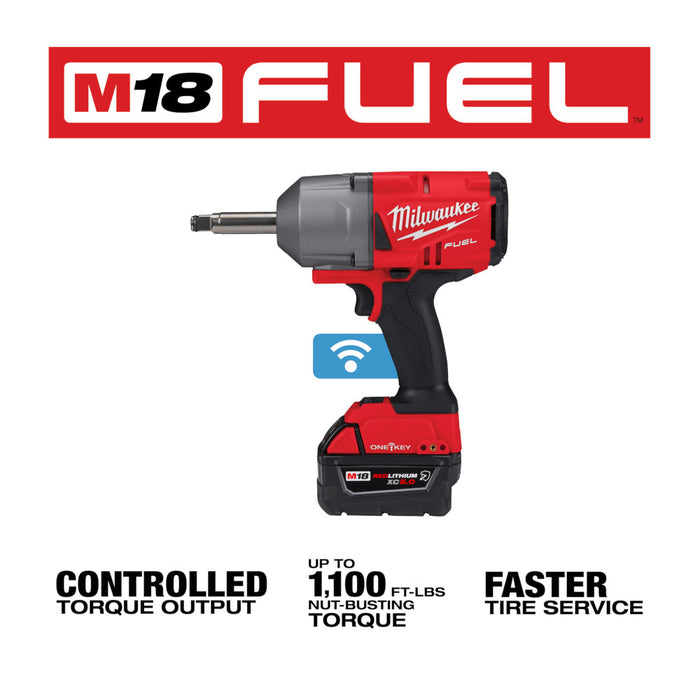 Milwaukee 2769-22R M18 FUEL 18V 1/2" ONE-KEY Controlled Torque Impact Wrench Kit