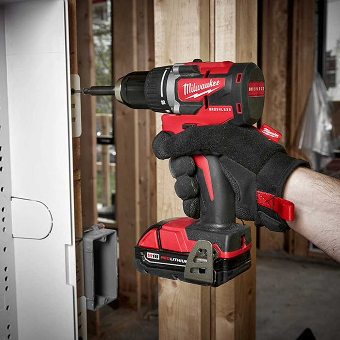 Milwaukee 2801-80 M18 18V 1/2" LED Li-Ion Drill Driver-Bare Tool-Reconditioned