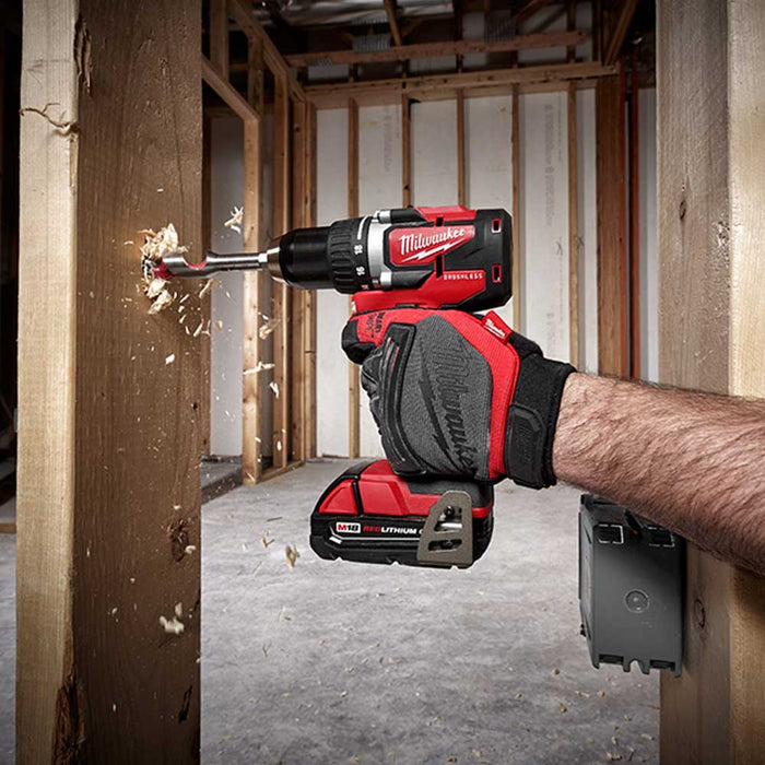 Milwaukee 2801-80 M18 18V 1/2" LED Li-Ion Drill Driver-Bare Tool-Reconditioned