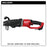 Milwaukee 2809-20 M18 FUEL 18V 1/2 Inch Super Hawg Right Angle Drill - Bare Tool