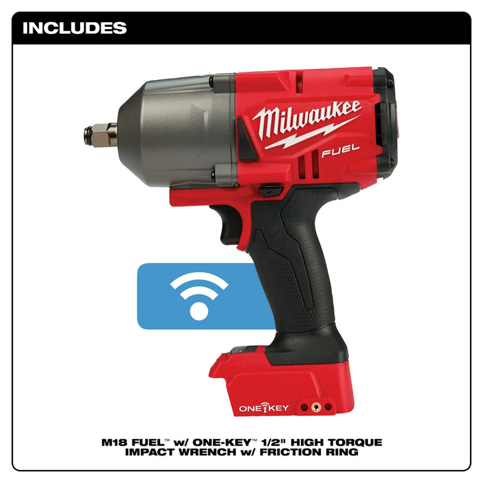 Milwaukee 2863-20 M18 FUEL 18V 1/2-Inch Friction Ring Impact Wrench - Bare Tool