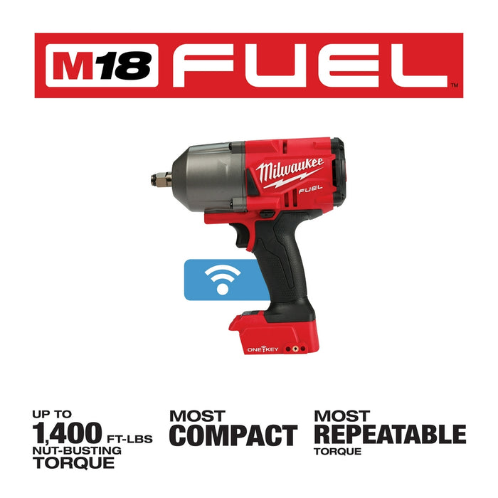 Milwaukee 2863-20 M18 FUEL 18V 1/2-Inch Friction Ring Impact Wrench - Bare Tool