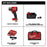 Milwaukee 2960-22R M18 FUEL 18V 3/8" Mid-Torque Impact Wrench w/ Ring Kit