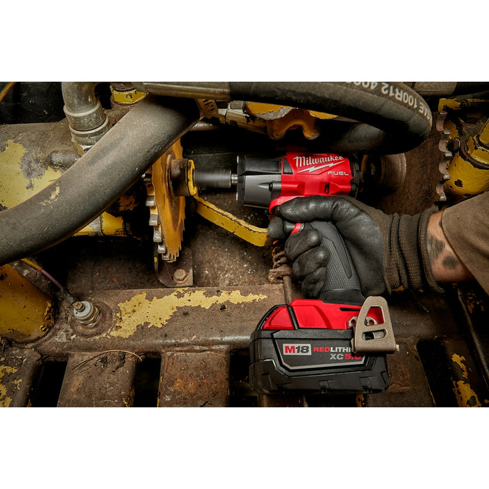 Milwaukee 2962-80 M18 FUEL 18V 1/2" Mid-Torque Impact Wrench - Bare Tool, Recon