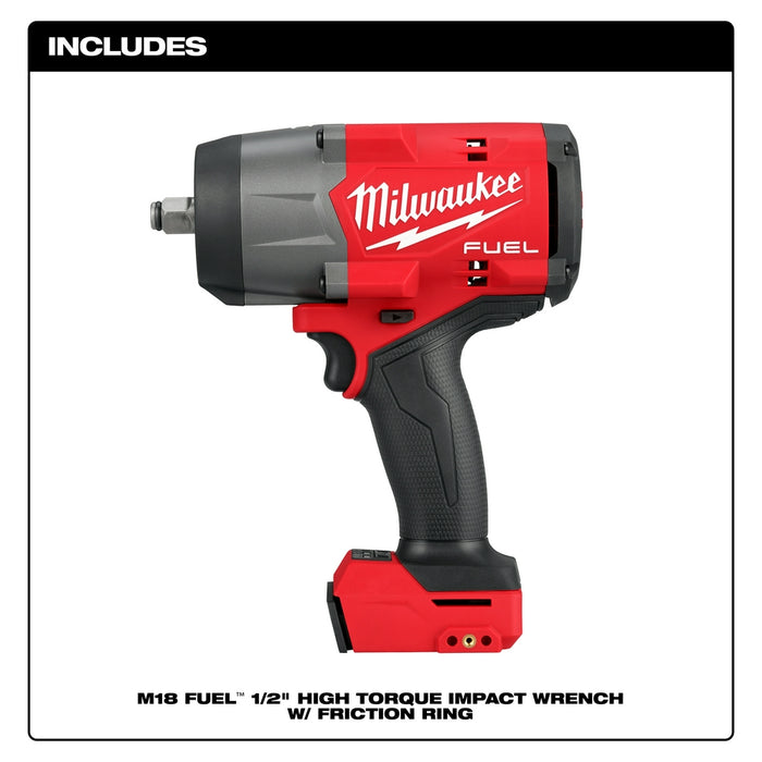Milwaukee 2967-20 M18 FUEL 18V 1/2" High Torque Impact Wrench - Bare Tool