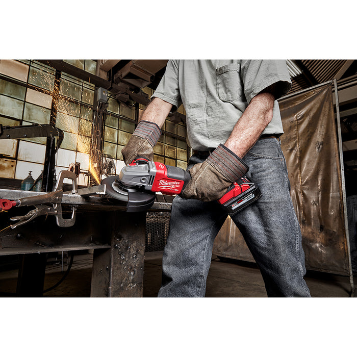 Milwaukee 2980-20 M18 FUEL 18V 6 Inch Paddle Switch Grinder, Bare Tool