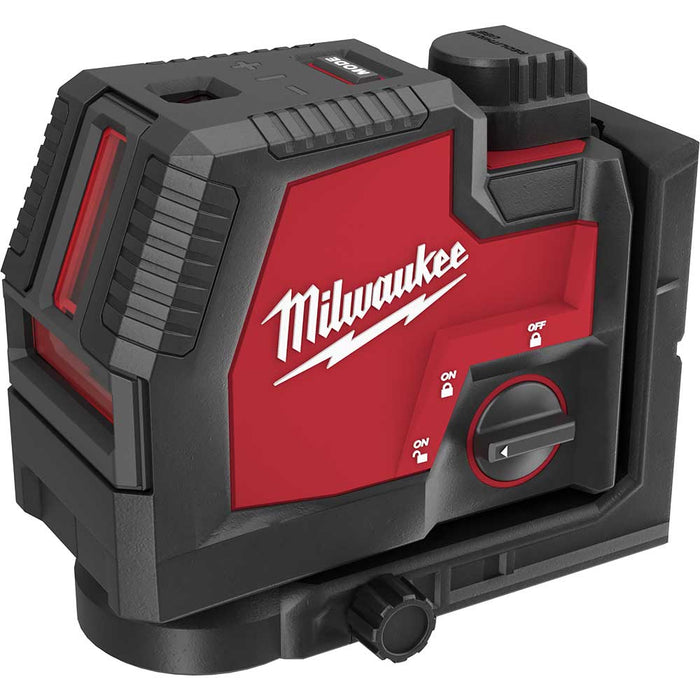 Milwaukee 3522-21 REDLITHIUM USB Rechargeable Green Cross w/ Plumb Points Laser