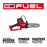 Milwaukee 3697-22HT M18 FUEL 18V 3 Tool Combo Drill/Driver/ Pruning Saw Kit