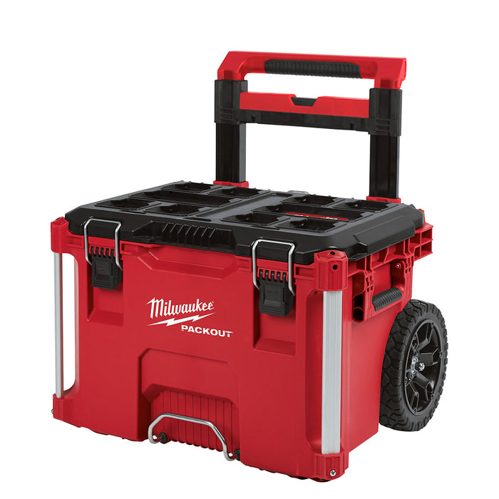Milwaukee 3697 M18 FUEL 18V 4 Cordless Tool Battery Kit w/ 3 Packout Tool Boxes