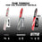 Milwaukee 48-00-5788 9" 18 TPI SAWZALL The Torch Grid Iron Blades - 5 PK