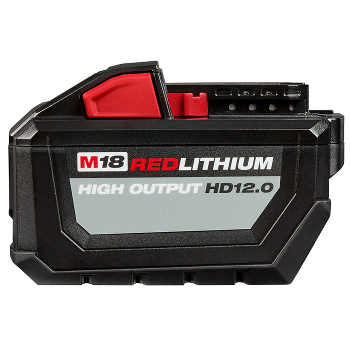 Milwaukee 48-11-1812 M18 FUEL 18V 12.0-Amp Lithium-Ion High Output Battery Pack