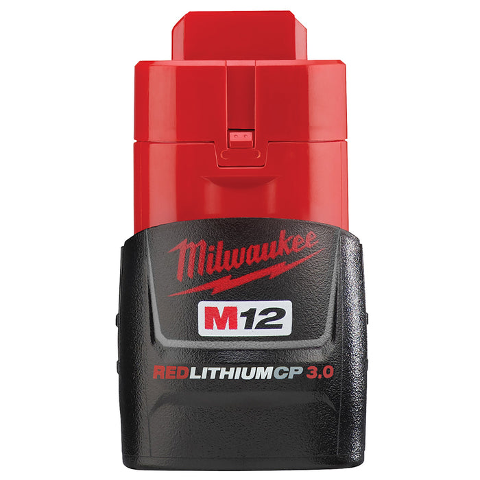 Milwaukee 48-11-2430 M12 12V 3.0 Amp Lithium-Ion Cordless Battery Pack