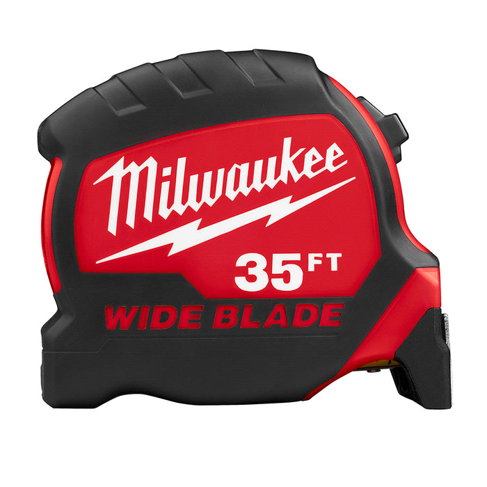 Milwaukee 48-22-0235 35' Wide Blade Tape Measure w/ Impact Resistant Frame