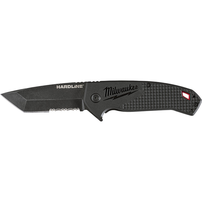 Milwaukee 48-22-1998 3” HARDLINE Serrated Blade Pocket Knife