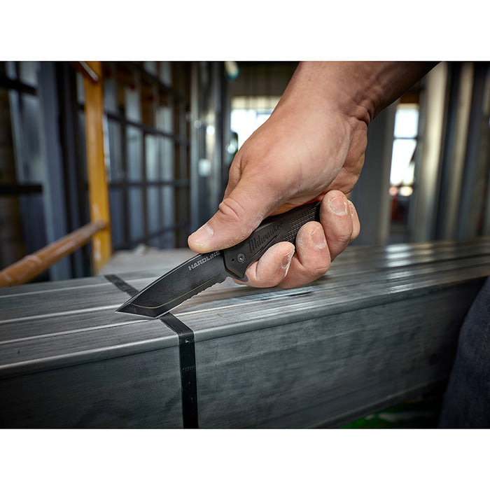 Milwaukee 48-22-1998 3” HARDLINE Serrated Blade Pocket Knife