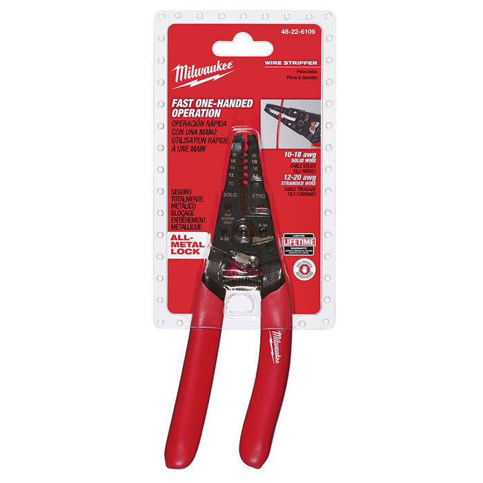 Milwaukee 48-22-6109 7-1/8" Wire Stripper / Cutter for Solid and Stranded Wire