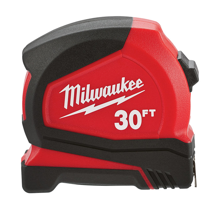 Milwaukee 48-22-6630 30' Compact Heavy Duty Tape Measure