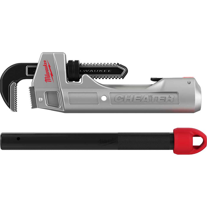 Milwaukee 48-22-7318 CHEATER Aluminum Adaptable Pipe Wrench w/ Multi Length
