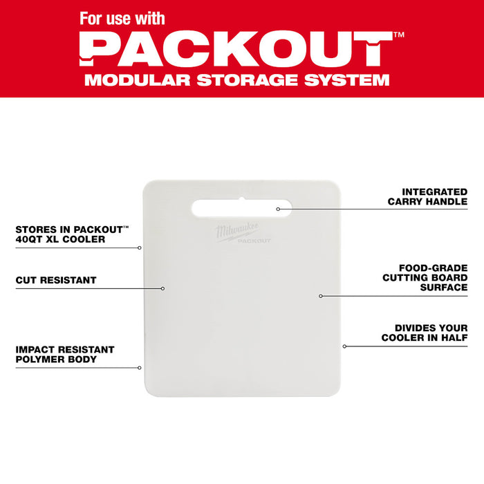 Milwaukee 48-22-8041 Durable Versatile Divider for PACKOUT 40QT XL Cooler